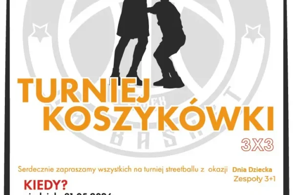 Turniej koszykówki z okazji Dnia Dziecka w Turku – zapraszamy 31 maja