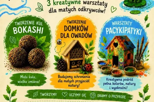 Eko Piknik z Naturą w Kolnicy – warsztaty dla rodzin 14 czerwca