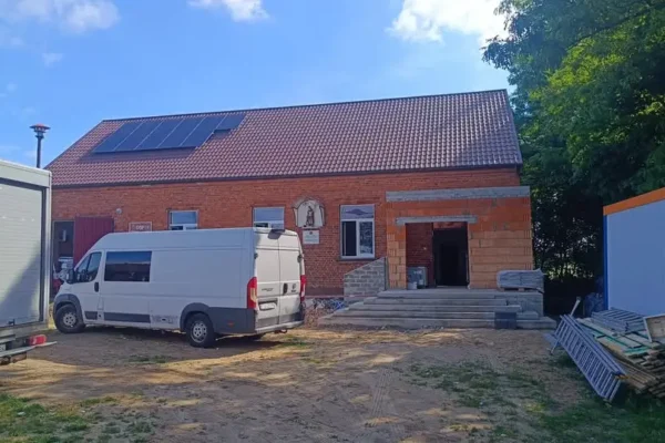 Termomodernizacja świetlicy w Ogorzelczynie z dofinansowaniem UE