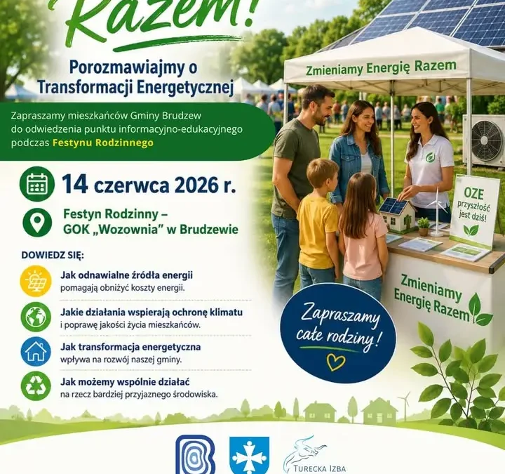 Punkt konsultacyjny OZE podczas festynu w Kolnicy – 14 czerwca