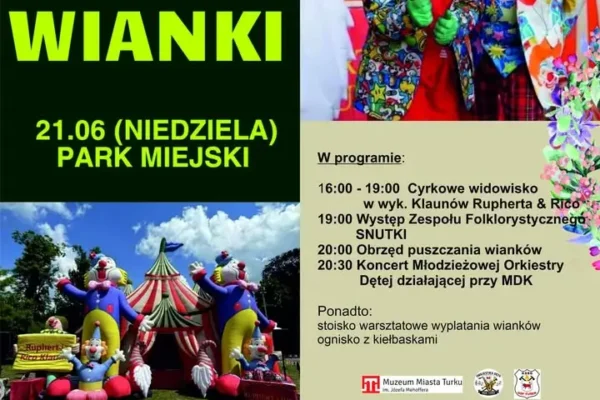 Powitanie Lata – Wianki 2026 w Parku Miejskim w Turku