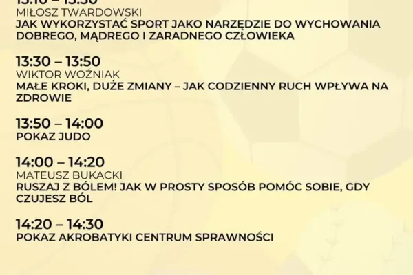 Harmonogram konferencji UaktywniaMY Turek 2026 już dostępny