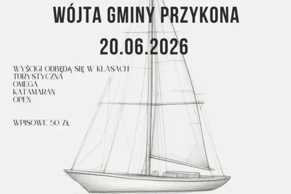 Regaty o Puchar Wójta Gminy Przykona 2026 – plan wydarzenia