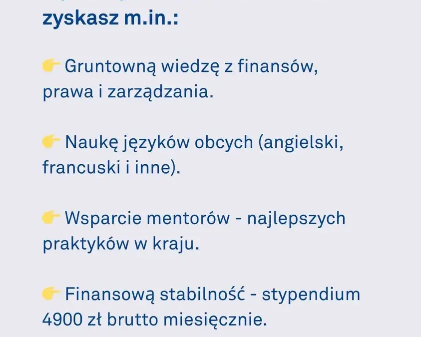 KSAP rekrutuje absolwentów wszystkich kierunków – stypendium 4900 zł miesięcznie