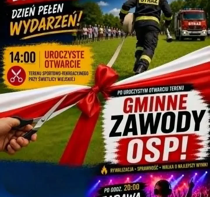 Odwołano zawody OSP w Malanowie z powodu upałów – nowy termin wkrótce