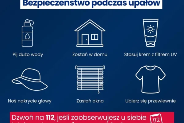 Upały w Wielkopolsce – apel o ostrożność i pomoc potrzebującym