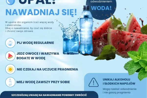 Upały: jak prawidłowo nawadniać organizm? Praktyczne porady