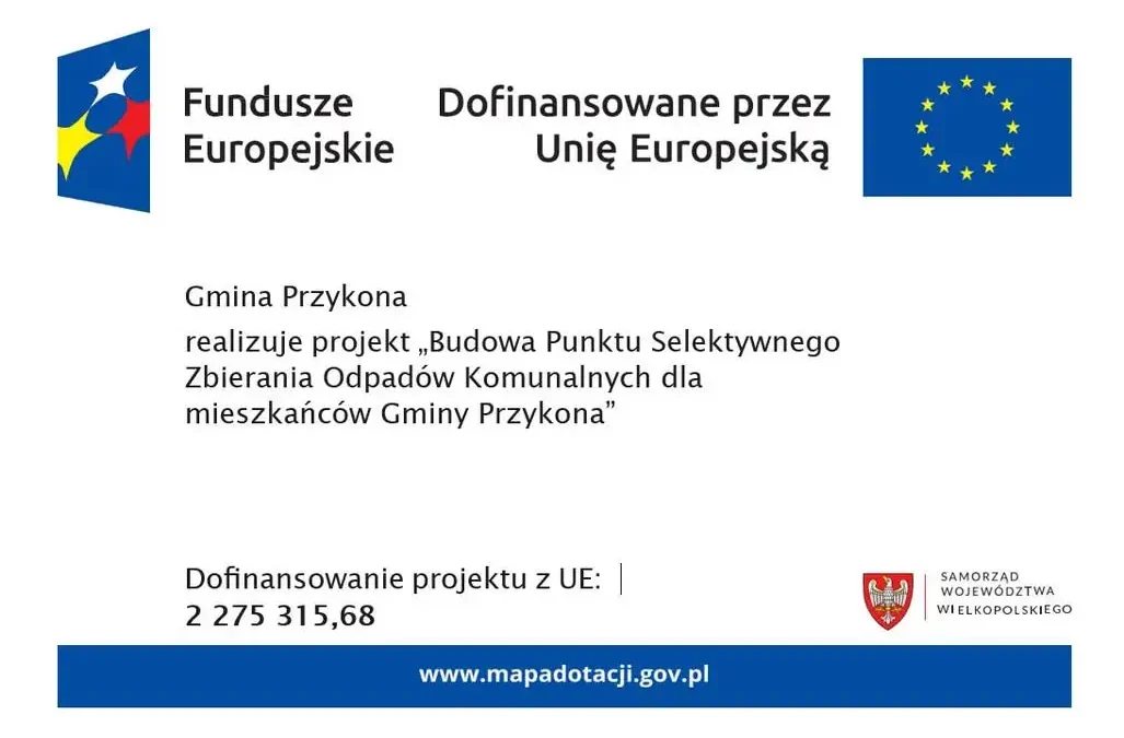 Nowoczesny PSZOK w Gminie Przykona – podpisano umowę na dofinansowanie