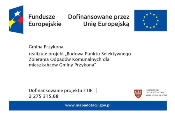 Nowoczesny PSZOK w Gminie Przykona – podpisano umowę na dofinansowanie