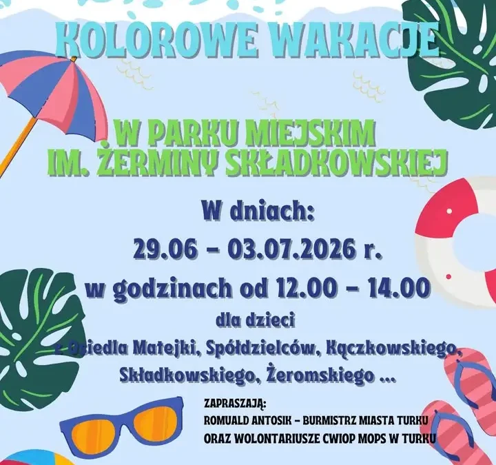 Kolorowe Wakacje w Turku – zaproszenie na tydzień pełen atrakcji