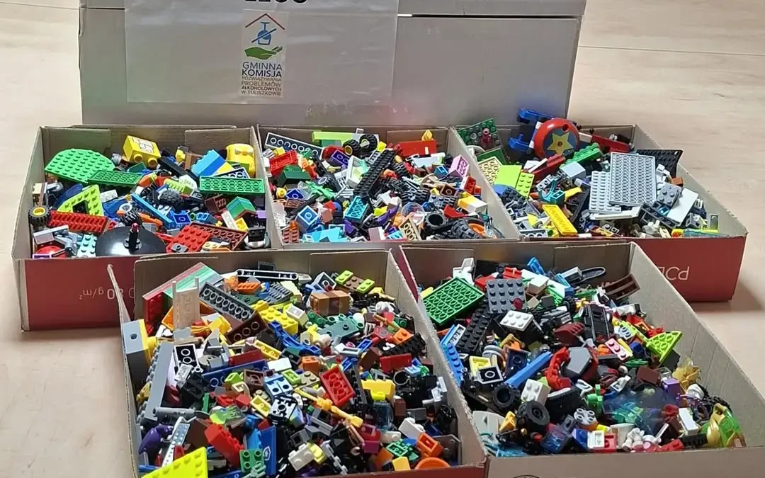 Podziękowania za udział w zbiórce klocków LEGO w Tuliszkowie