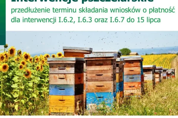 Wydłużony termin składania wniosków o płatność dla pszczelarzy