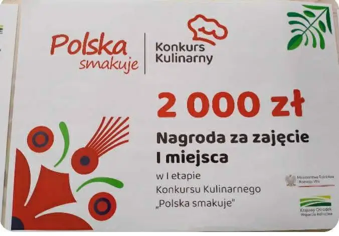 KGW Leśnictwo zwycięzcą konkursu kulinarnego „Polska Smakuje” w Kościelcu