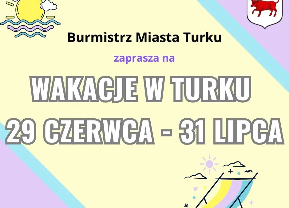 Wakacje w Turku – program na czerwiec i lipiec 2026