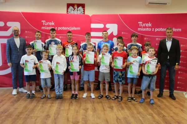 Uroczysta gala wręczenia stypendiów sportowych i artystycznych w Turku
