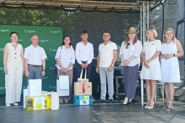 Danuta i Józef Dzięcioł z Miłaczewa z II miejscem w konkursie Bezpieczne Gospodarstwo Rolne