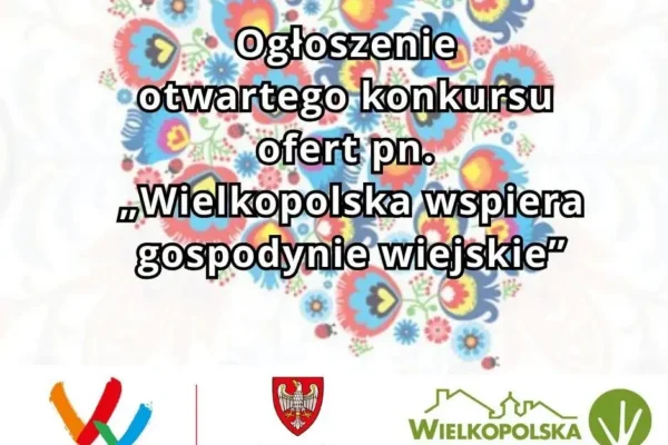 KGW z Wielkopolski mogą otrzymać do 6 000 zł na sprzęt i wyposażenie