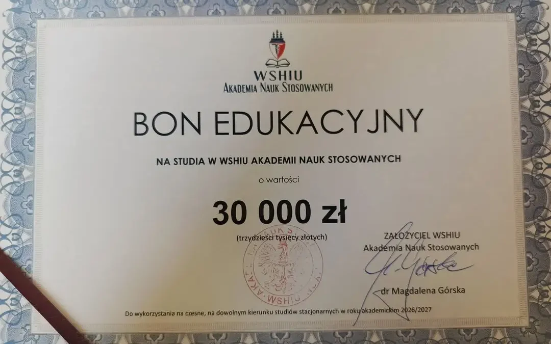 Powiat Turecki z bonami edukacyjnymi dla maturzystów – 30 tys. zł na studia