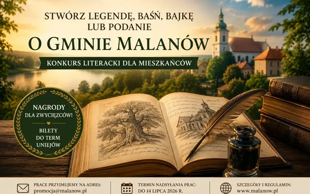 Napisz legendę o Gminie Malanów i wygraj bilety do Term Uniejów