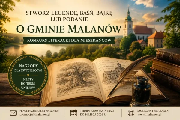 Napisz legendę o Gminie Malanów i wygraj bilety do Term Uniejów