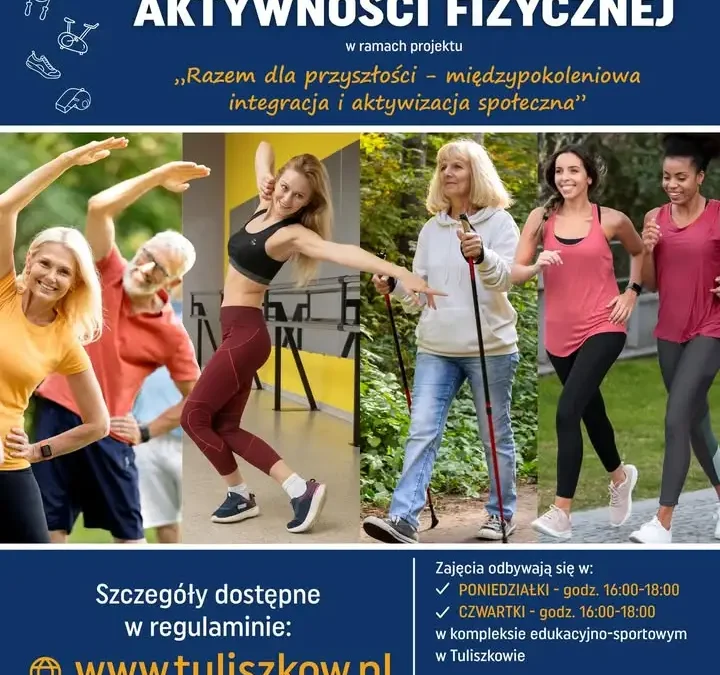 Bezpłatne warsztaty aktywności fizycznej w Tuliszkowie