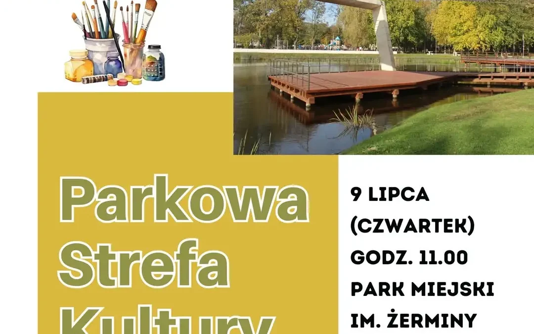 Kreatywne warsztaty dla dzieci w Parkowej Strefie Kultury w Turku