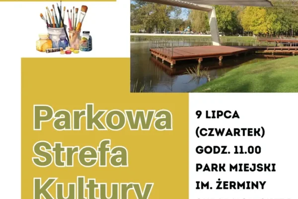 Kreatywne warsztaty dla dzieci w Parkowej Strefie Kultury w Turku