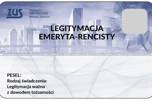 Nowy wzór legitymacji emeryta-rencisty od ZUS – co się zmienia?