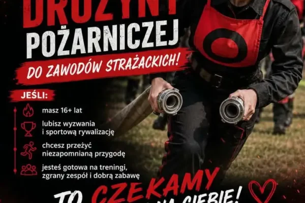 OSP Skarżyn zaprasza nowych członków – szczególnie dziewczyny