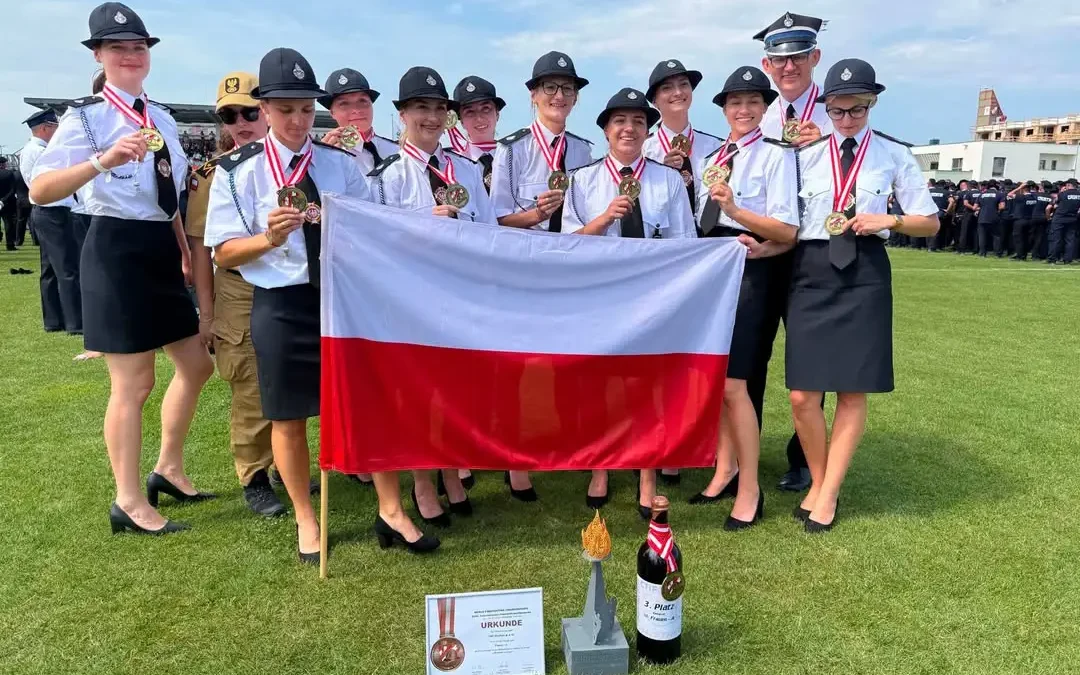 Historyczny sukces strażaków z Powiatu Tureckiego – brązowe medale na Olimpiadzie Strażackiej CTIF w Austrii