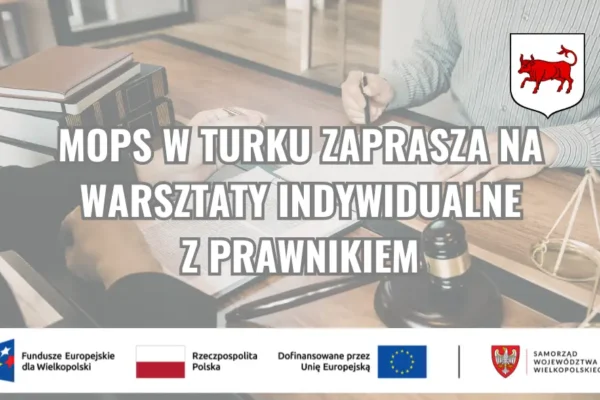 Bezpłatne warsztaty z prawnikiem w Turku – zapisy na wrzesień 2026