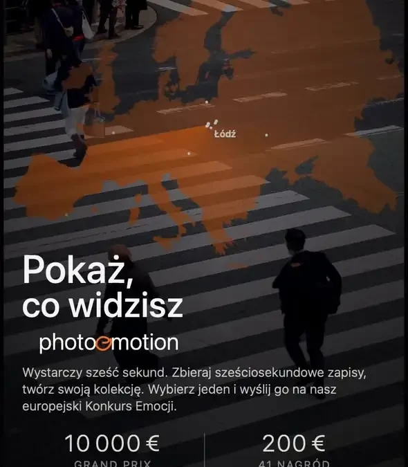 Konkurs Photo Emotion: 6-sekundowe filmy, nagrody ponad 18 tys. euro