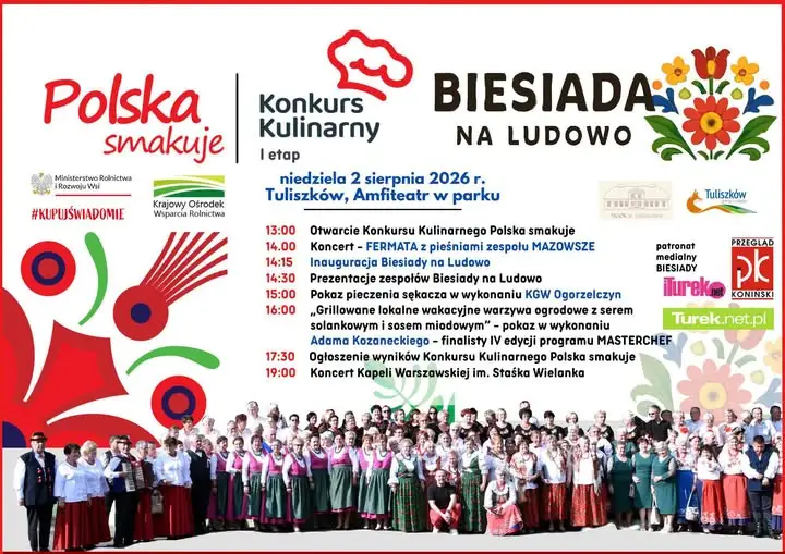 Biesiada na Ludowo w Tuliszkowie: konkurs kulinarny Polska Smakuje już dziś