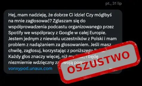 CERT Polska ostrzega: nowa fala oszustw na WhatsApp – nie daj się nabrać na „głosowanie”