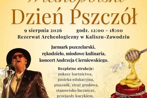 Wielkopolski Dzień Pszczół w Kaliszu-Zawodziu – zaproszenie dla mieszkańców gminy Kawęczyn