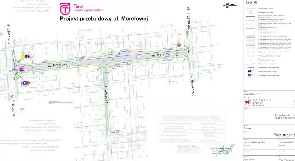 Rusza przebudowa ul. Morelowej w Turku – umowa podpisana