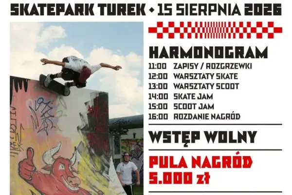 Skate Jam i Scoot Jam w Turku – warsztaty, zawody i 5000 zł nagród