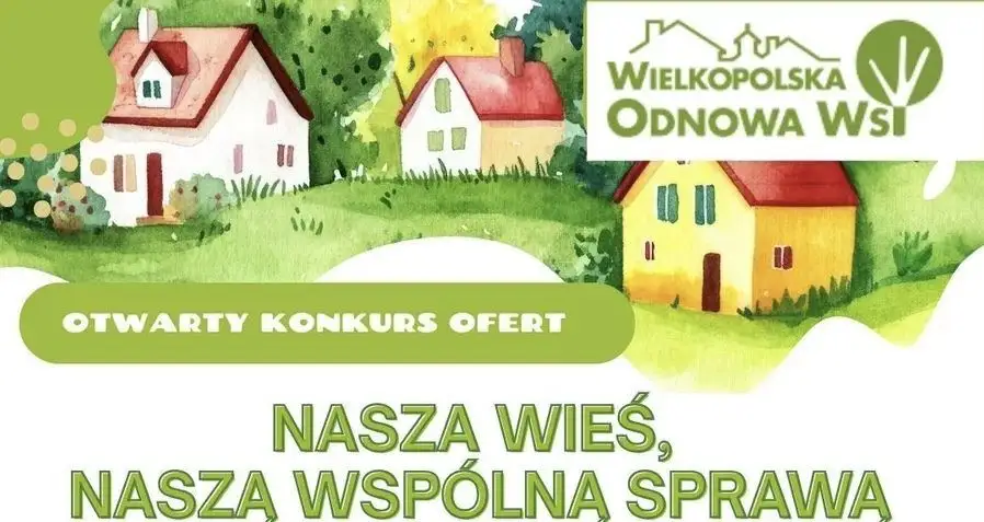 Dwie organizacje z gminy Tuliszków z dofinansowaniem w konkursie Wielkopolskiej Odnowy Wsi