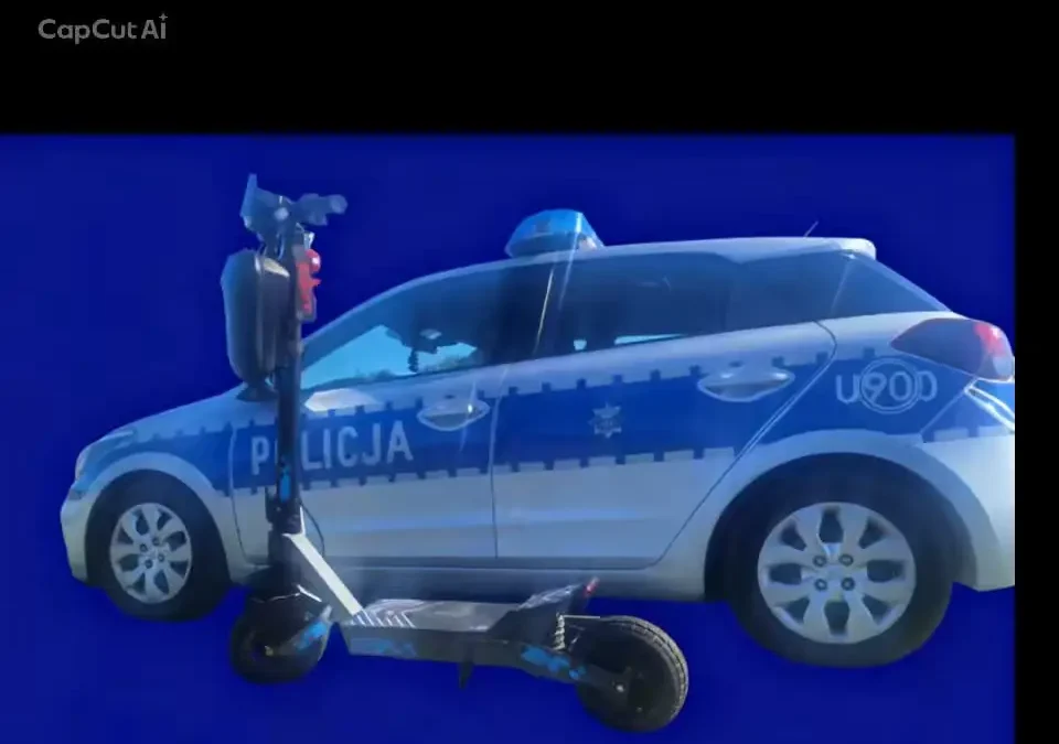 Bezpieczna jazda hulajnogą elektryczną – dekalog policji z Turku