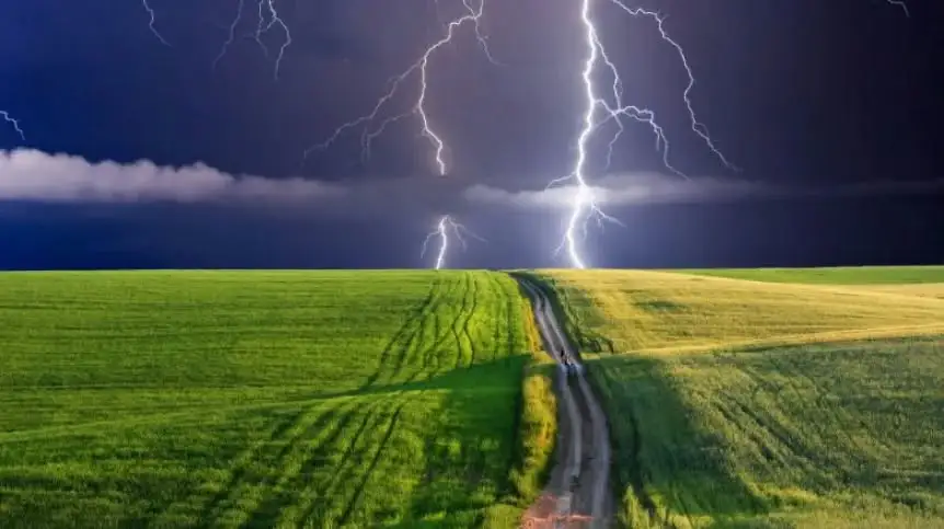 Ostrzeżenie IMGW: Burze z gradem nad Wielkopolską – alert dla 28 powiatów