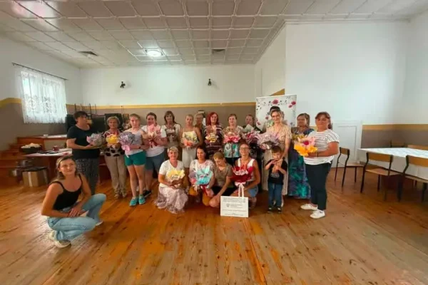 Warsztaty tworzenia bukietów ze świec sojowych w Głuchowie