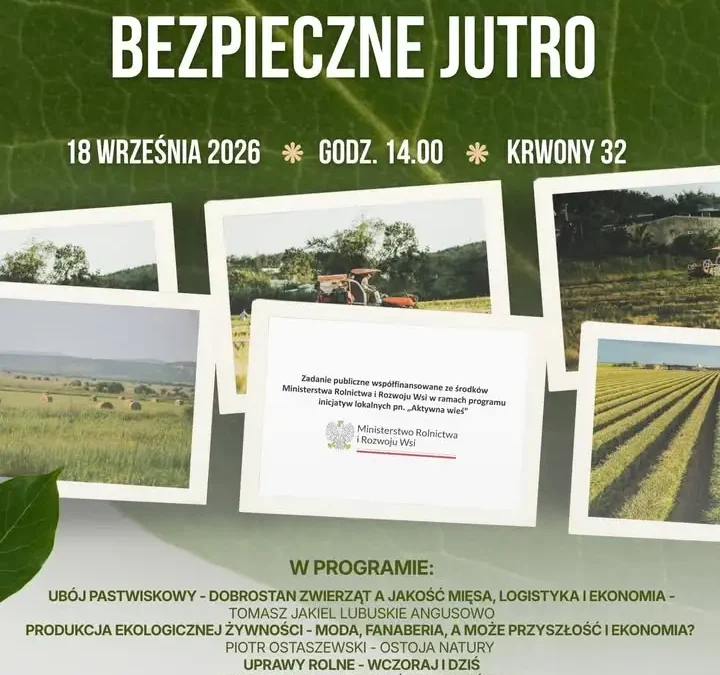 Konferencja o bezpieczeństwie żywności i zrównoważonym rolnictwie – zaproszenie