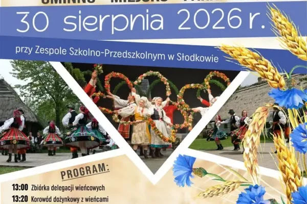 Dożynki Gminno-Miejsko-Parafialne w Turku – program i atrakcje