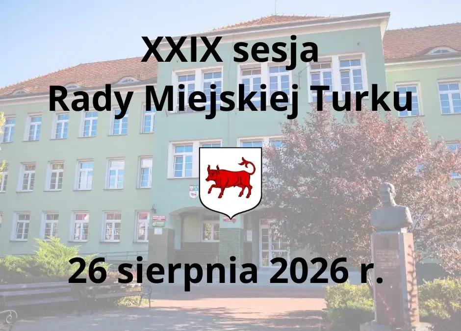XXIX sesja Rady Miejskiej Turku – transmisja online i porządek obrad