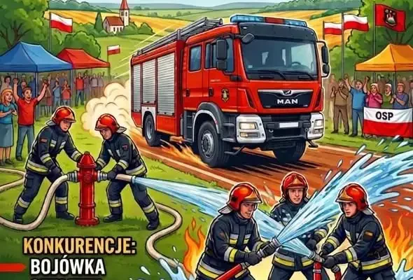 Gminne Zawody OSP w Smulsku – emocje, konkurencje i atrakcje dla całych rodzin