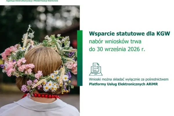 10 tys. zł dla Kół Gospodyń Wiejskich – wnioski do 30 września