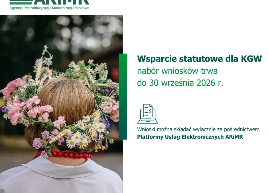10 tys. zł dla Kół Gospodyń Wiejskich – wnioski do 30 września