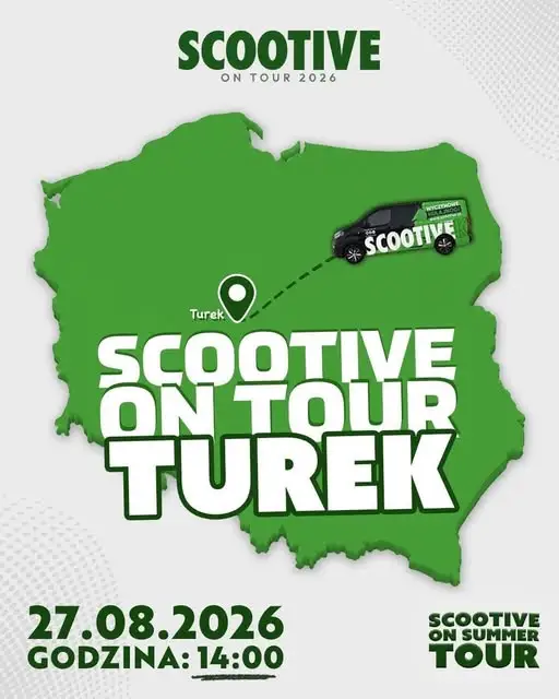 Scootive On Summer Tour 2026: finałowa trasa zawita do Turku