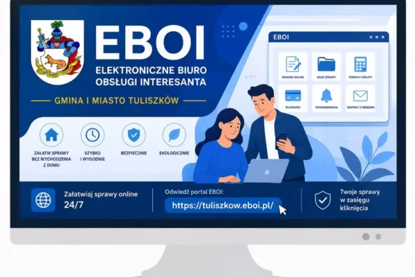 Gmina Tuliszków zachęca do korzystania z systemu EBOI – załatw sprawy urzędowe online