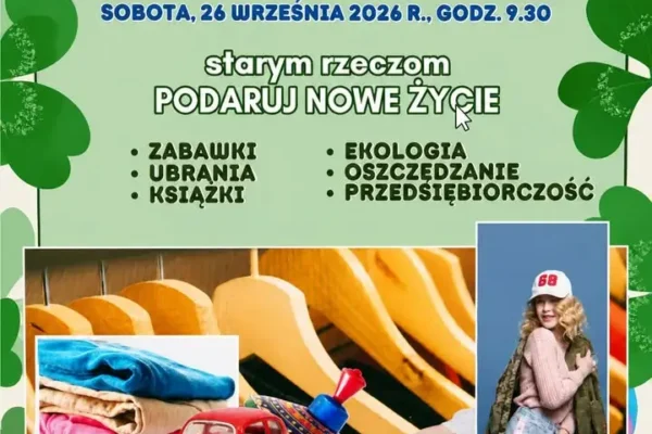 III Gminny Dziecięcy Pchli Targ w Tuliszkowie – zapisy do 21 września